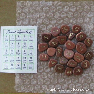 goldstone gemstone runes